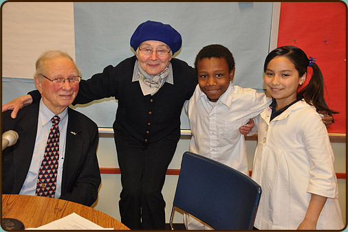 John, Beverly and our interviewers